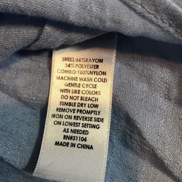 Kim Rodgers Button Up Light Weight Blouse XL - Picture 6 of 9